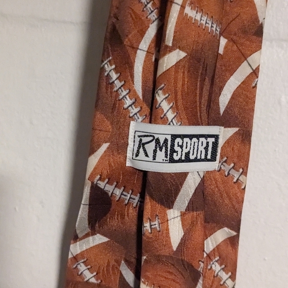 Vintage All footballs men's tie. RMSport - Picture 3 of 4